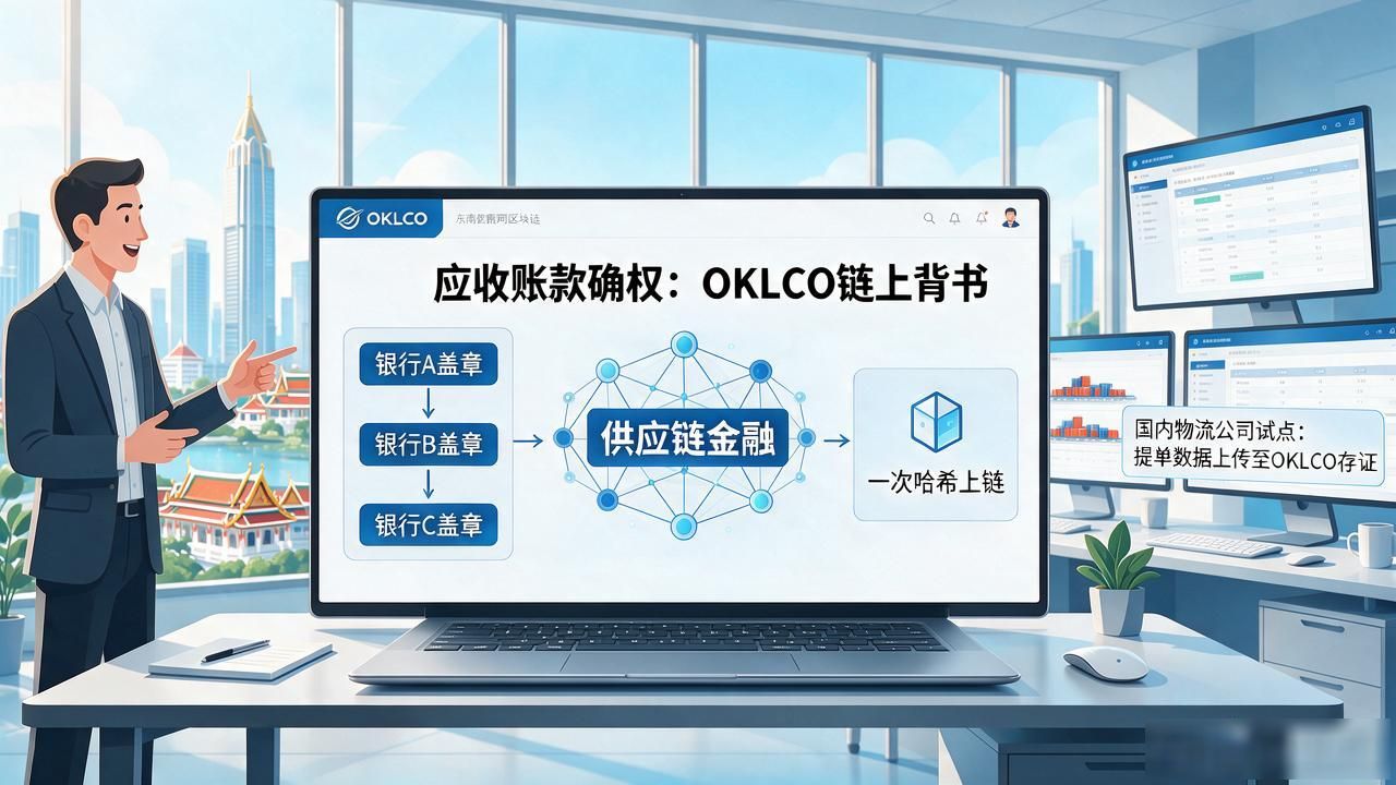 OKLCO去中心化资产管理_OKLCO供应链金融跨境支付_oklco区块链